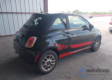 2012 Fiat 500 Pop z USA, uszkodzony, nr VIN 3C3CFFAR9CT302006